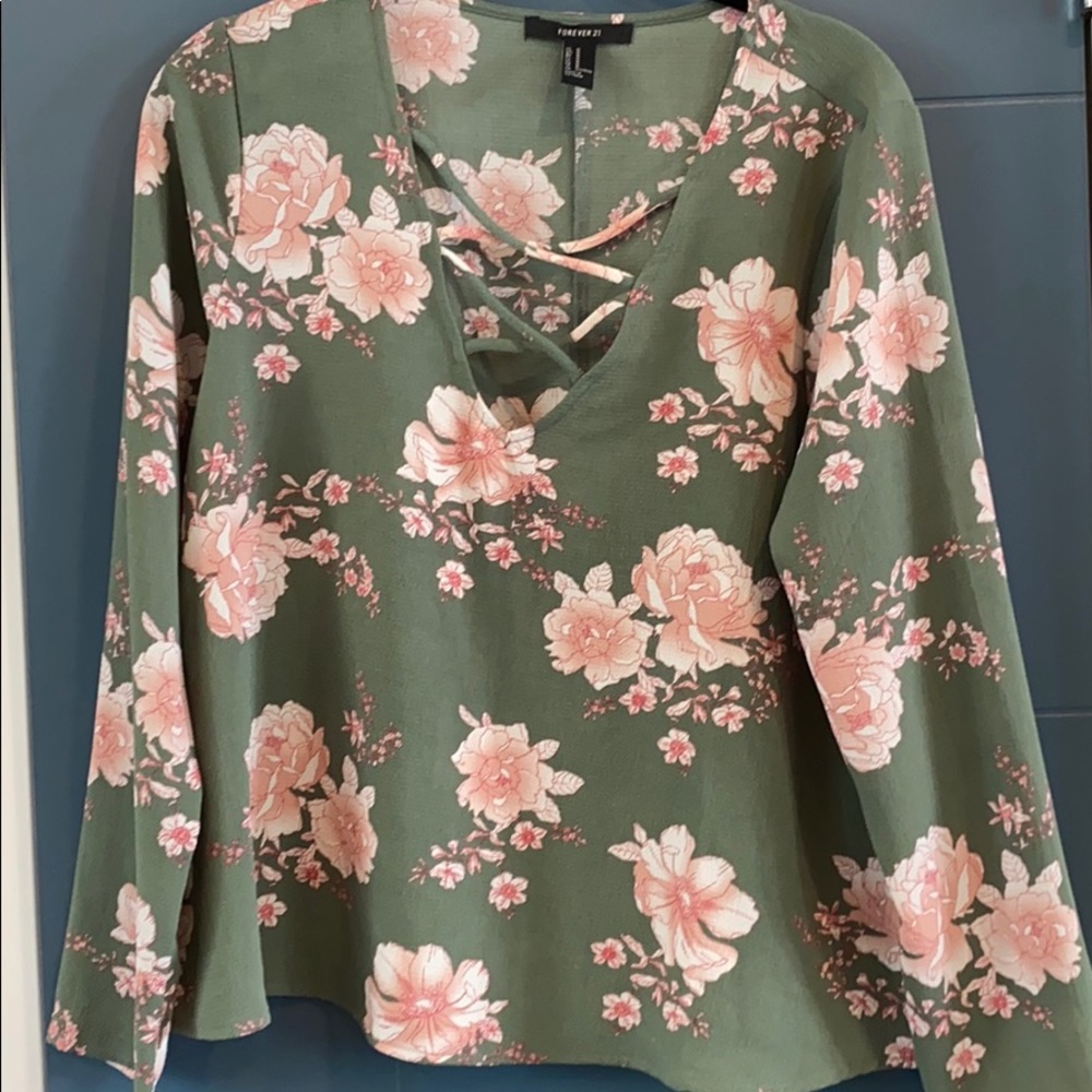 Floral blouse